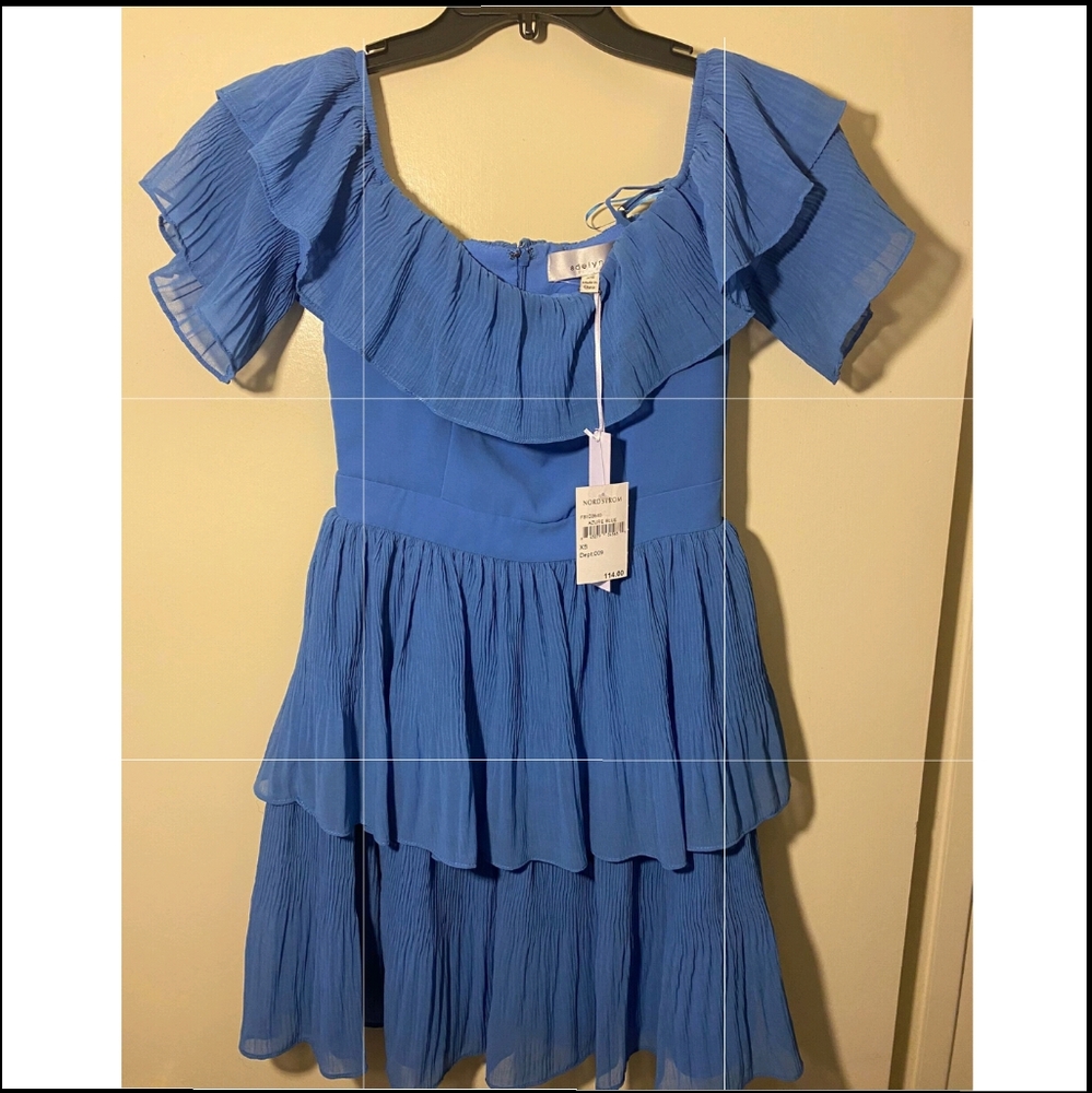 Nordstrom- short blue dress